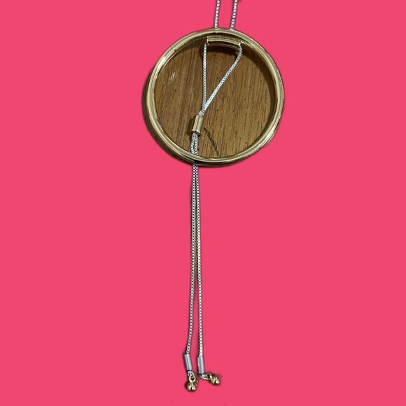 NWT/Jenny Bird-Sadie silver/pendant adjustable- comes with pouch - Picture 6 of 7